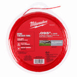 MILWAUKEE ELECTRIC TOOL CORP String Grass Trimmer Line, 0.095 In. x 250 Ft.