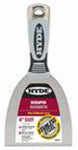 HYDE TOOLS Pro Scraper, Stiff, High-Carbon Steel Blade, 4-In.