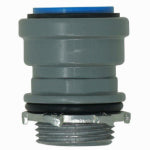 SOUTHWIRE/COLEMAN CABLE Simpush Push-to-Install EMT Watertight Conduit Box Connector, 3/4 In.