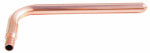 SHARKBITE/CASH ACME Rigid Copper Stubout Pipe Elbow, 1/2 In., 4 x 8 In.