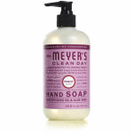 MRS. MEYERS Mrs. Meyer's 17108 Hand Soap, Liquid, Peony, 12.5 fl-oz Bottle CLEANING & JANITORIAL SUPPLIES MRS. MEYERS