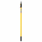 PURDY Purdy POWER LOCK 140855648 Extension Pole, 1-5/16 in Dia, 4 to 8 ft L, Aluminum/Fiberglass, Rubber Handle PAINT PURDY