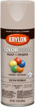KRYLON Krylon K05572007 Enamel Spray Paint, Satin, Pebble Gray, 12 oz, Can PAINT KRYLON