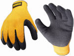 RADIANS Textured Rubber Coated Gripper Gloves, M