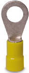 GB Gardner Bender 21-109 Ring Terminal, 600 V, 12 to 10 AWG Wire, 7/16 to 1/2 in Stud, Vinyl Insulation, Yellow ELECTRICAL GB