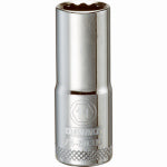 DEWALT DEWALT DWMT74503OSP Drive Hand Socket, 11 mm Socket, 3/8 in Drive, 12-Point, Steel, Polished Chrome Vanadium TOOLS DEWALT