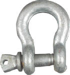 ASSA ABLOY AMERICAS RESIDENTIALI NC Galvanized Anchor Shackle with Screw Pin, 3/8 In.