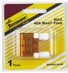 BUSSMANN Bussmann BP/MAX-40-RP Automotive Fuse, 1 kA Interrupt, Blade Fuse, 32 VDC, 40 A AUTOMOTIVE BUSSMANN