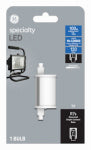 GE GE 93129010 LED Bulb, Specialty, 800 Lumens, 13 W, T9 Lamp, RX7s Lamp Base, Dimmable, Soft White, 3000 K Color Temp ELECTRICAL GE