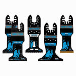J S PRODUCTS 5-Pc. Oscillating Tool Blade Kit TOOLS J S PRODUCTS