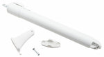 ASSA ABLOY AMERICAS RESIDENTIALI NC Touch 'N Hold Door Closer, Satin White