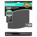 GATOR Gator 4470 Sanding Sheet, 9 in L, 11 in W, 1500 Grit, Fine, Silicone Carbide Abrasive PAINT GATOR