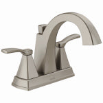 DELTA FAUCET CO Flynn 2-Handle Lavatory Faucet, Brushed Nickel