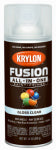KRYLON Krylon K02705007 Spray Paint, 12 oz Can, 25 sq-ft Coverage Area, Acrylic Base, Gloss, Clear PAINT KRYLON