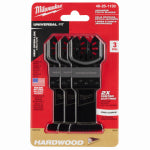 MILWAUKEE Milwaukee 49-25-1133 Blade, 1-3/8 in, 1-5/8 in D Cutting, HCS, 3/PK TOOLS MILWAUKEE
