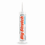 SASHCO SEALANTS Acrylic Rubber Sealant, White, 10.5-oz.