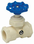 B & K INDUSTRIES Southland 105-324 Stop and Waste Valve, 3/4 in Connection, Compression, 100 psi Pressure, CPVC Body PLUMBING, HEATING & VENTILATION B & K INDUSTRIES