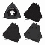 MILWAUKEE ELECTRIC TOOL CORP One Fit Triangle Sanding Pad & Sandpaper for Oscillating Multi-Tool, 3-1/2 In., Variety 10-Pk. TOOLS MILWAUKEE ELECTRIC TOOL CORP