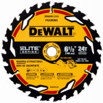 DEWALT ACCESSORIES Elite Series Circular Saw Blade, 24-Tooth x 6-1/2 In. TOOLS DEWALT ACCESSORIES