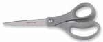 FISKARS Fiskars 1067262 Scissors, 8 in OAL, 3-3/4 in L Cut, Stainless Steel Blade, Contoured Handle, Black/Gray Handle HOUSEWARES FISKARS