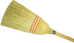 ABCO PRODUCTS Pro Lobby Corn Bristles Broom, 30 In. Handle CLEANING & JANITORIAL SUPPLIES ABCO PRODUCTS