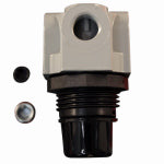 MILTON INDUSTRIES Mini Air Regulator, 1/4 In. NPT TOOLS MILTON INDUSTRIES