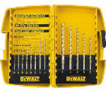 BLACK & DECKER/DEWALT 13-Pc. Titanium Split-Point Drill Bit Set