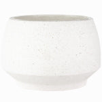 SYNDICATE HOME & GARDEN 6" WHT Tapered Pot