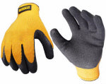 RADIANS Rubber-Coated Gripper Glove, Large
