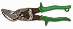 WISS Crescent Wiss M7R Aviation Snip, 9-1/4 in OAL, 1-1/4 in L Cut, Straight Cut, Molybdenum Steel Blade, Non-Slip Handle TOOLS WISS