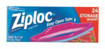 ZIPLOC ZIPLOC�� SUSO STORAGE BAG QUART 29 CT HOUSEWARES ZIPLOC