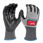 MILWAUKEE ELECTRIC TOOL CORP High-Dexterity Polyurethane Dipped Work Gloves, Cut Level 2, Men's XL