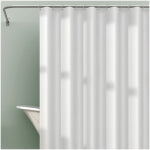 ZENNA HOME Zenna Home LPRMWWL Shower Curtain Liner, Mediumweight, 72 in L, 70 in W, PEVA, White HARDWARE & FARM SUPPLIES ZENNA HOME