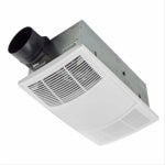 BROAN MFG Broan PowerHeat Series BHFLED80 Heater Exhaust Fan, 12 A, 120 V, 80 cfm Air, 1.5 sones, LED Lamp, Infrared/Radiant PLUMBING, HEATING & VENTILATION BROAN MFG