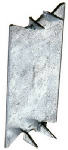 RACO INCORPORATED Nail Plate Protector With Nailing Spurs, 3 x 1-1/2 In. ELECTRICAL RACO INCORPORATED