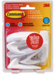 COMMAND Command 17081-VP-6PK Designer Hook, 3 lb, 6-Hook, Plastic, White HARDWARE & FARM SUPPLIES COMMAND