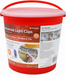 SIMPLE LIVING SOLUTIONS LLC 300 Ct. Universal Light Clip Plastic Bucket