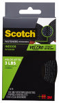 SCOTCH Scotch RF4741 Fastener, 3/4 in W, 5 ft L, Black, 1 lb HARDWARE & FARM SUPPLIES SCOTCH
