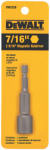 DEWALT ACCESSORIES Magnetic Nut Driver, Impact Reade, 7/16 x 2-9/16 In. TOOLS DEWALT ACCESSORIES
