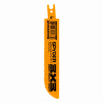 J S PRODUCTS 3X3 Double-Sided Reciprocating Saw Blade, Bi-Metal, 10/14 TPI, 6 In. TOOLS J S PRODUCTS