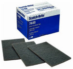 3M COMPANY Sanding Hand Pad, Ultra Fine, Light Gray, 6 x 9 In. PAINT 3M COMPANY
