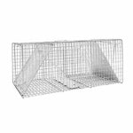 KINGFIELD INT ENTERPRISE LTD 2 Door Live Animal Cage Trap, Large, 10.75 x 12 x 36 In. LAWN & GARDEN KINGFIELD INT ENTERPRISE LTD