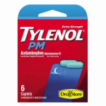 MIDWEST DISTRIBUTION Tylenol PM Extra Strength Pain Reliever, 6-Ct.