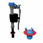 FLUIDMASTER Fluidmaster PerforMAX Series K-400H-043-T4 Fill Valve and Flapper Kit, Plastic/Rubber Body, Multi-Color PLUMBING, HEATING & VENTILATION FLUIDMASTER