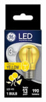 GE GE 93116860 LED Bulb, A15 Lamp, 25 W Equivalent, Medium Lamp Base, Warm White Light, 2700 K Color Temp ELECTRICAL GE
