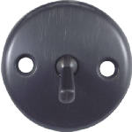 DANCO COMPANY Tub Overflow Plate With Trip Lever, Oil-Rubbed Bronze