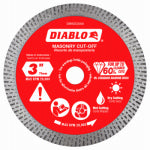 DIABLO Diablo DMADC0300 Cut-Off Disc, 3 in Dia, 1.3 mm Thick, 3/8 in Arbor, Diamond Abrasive TOOLS DIABLO