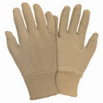 BIG TIME PRODUCTS LLC Jersey Cotton Gloves, Mini Dots, Men's M