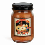 CROSSROADS ORIGINAL DESIGNS LTD 12oz Pint Candle-Maple Pumpkin Donut