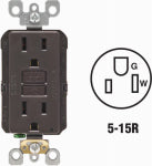 LEVITON MFG CO 15A BRSLFTS GFCI OUTLET ELECTRICAL LEVITON MFG CO